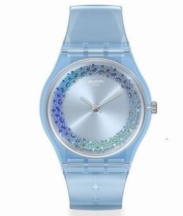 Reloj Swatch azul claro azzura GL122