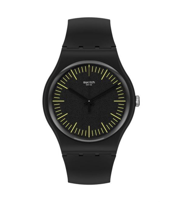 Reloj Swatch blankyellow negro y amarillo SUOB184