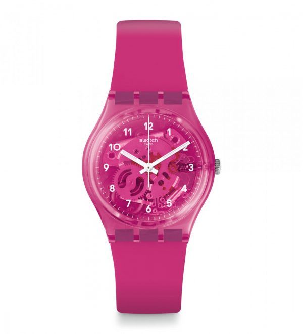 Reloj Swatch color rosa chicle GUM FLAVOUR GP166
