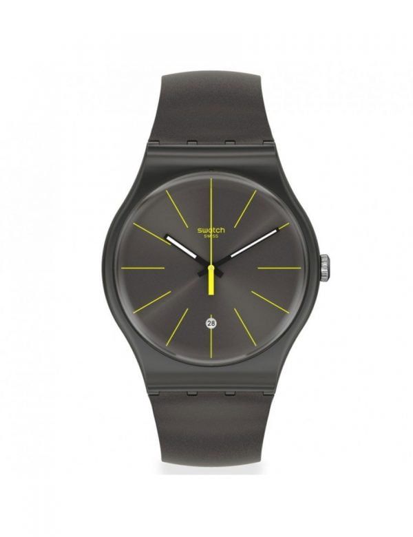 Reloj Swatch infices amarillo Charcolazing SUOB404