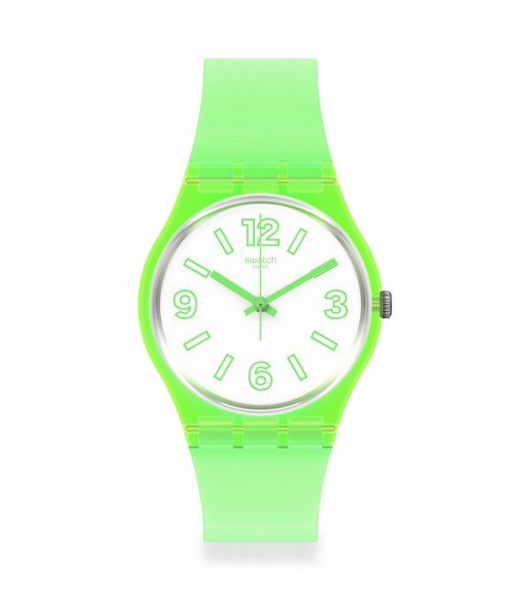Reloj Swatch verde fluorescente RELOJ SWATCH ELECTRIC FROG GG226