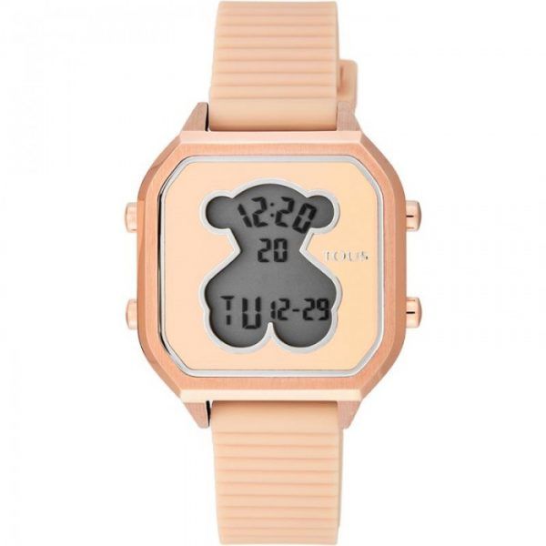 Reloj Tous digital mujer D-Bear Teen nude y rosado 100350395