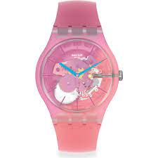 Reloj Swatch rosa Supercharged SUOK151