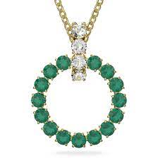 Colgante Exalta cristal verde Swarovski 5643753